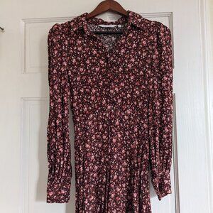 & Other Stories floral dress, size 4